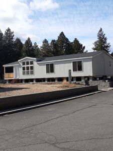 Manufactured Home Under Construction